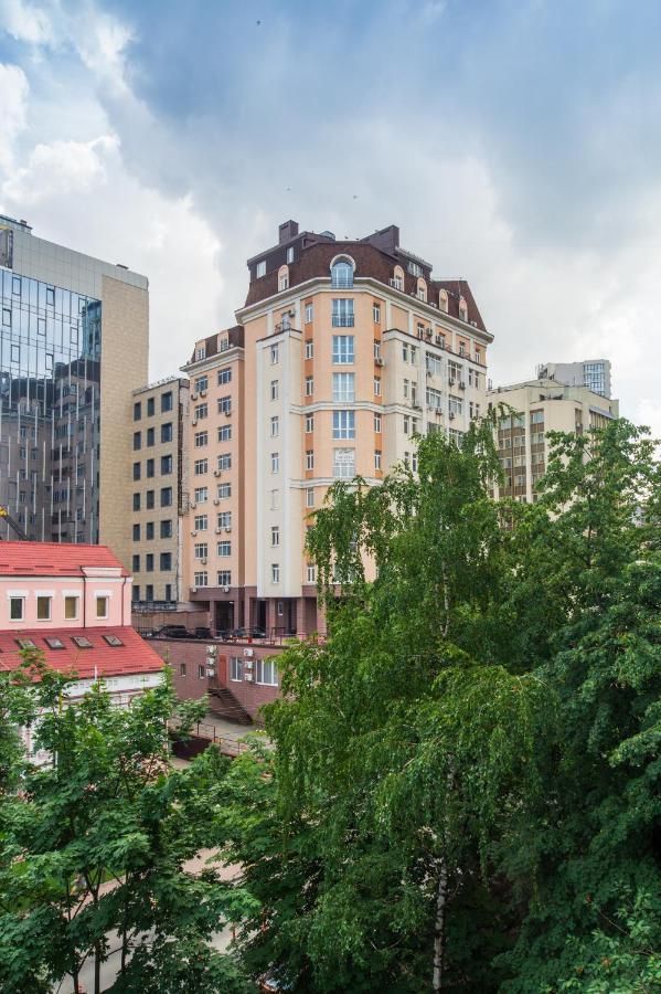 1 Комнатная Квартира По Улице Предславинская, 12 Kiev Exteriör bild