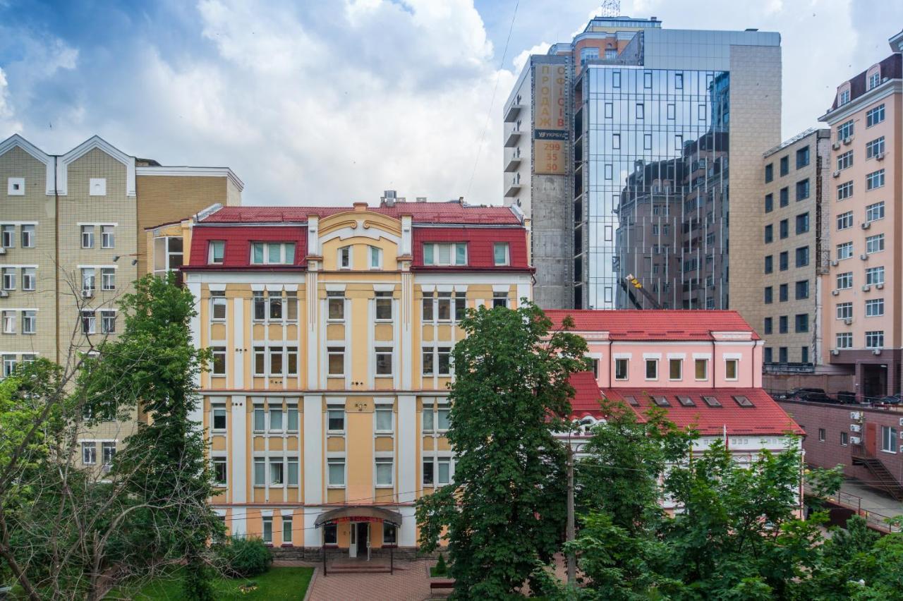 1 Комнатная Квартира По Улице Предславинская, 12 Kiev Exteriör bild
